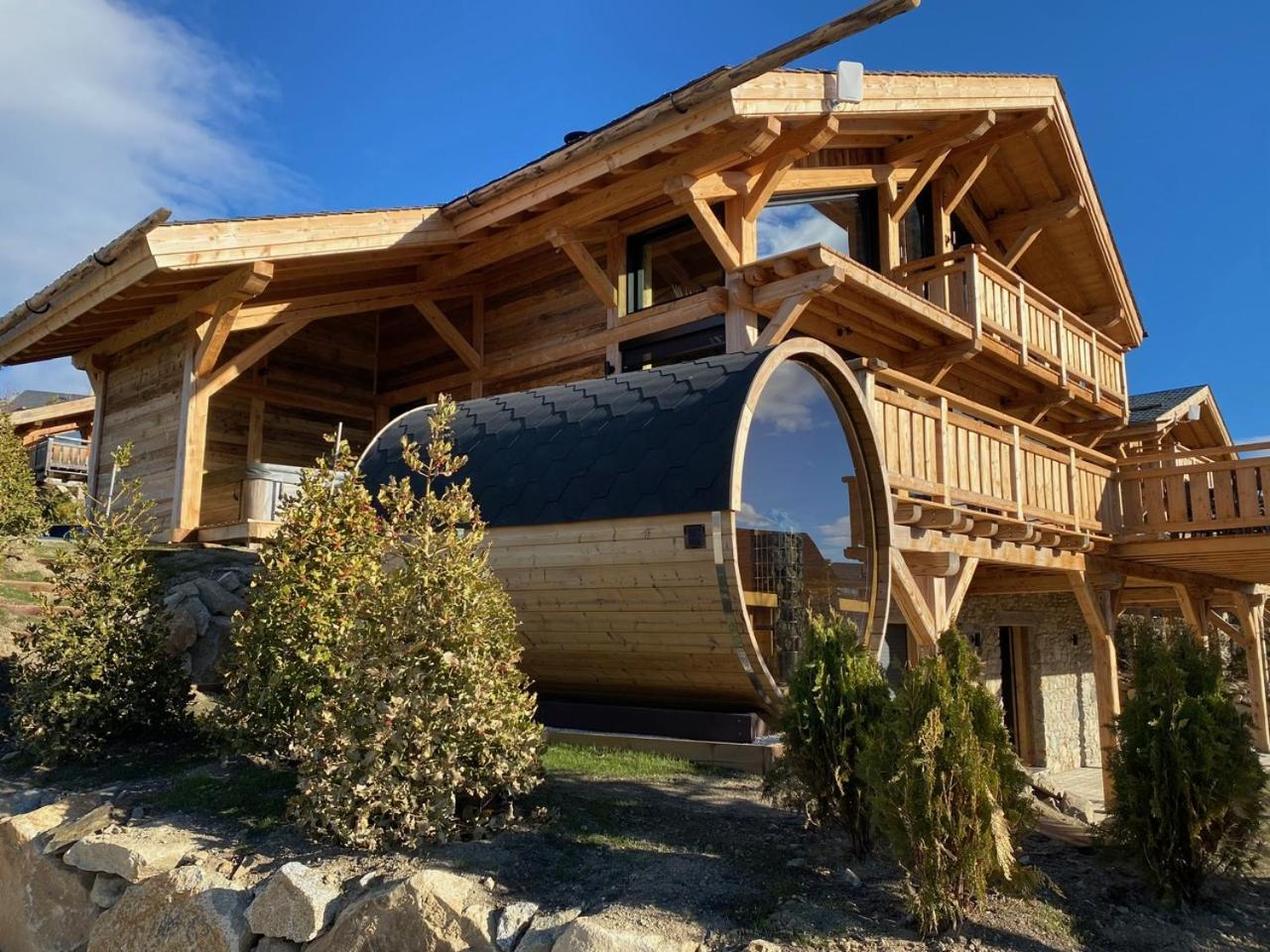 Chalet Aguila - Jacuzzi Et Sauna Panoramique - Construit En 2023 Bolquere Екстер'єр фото