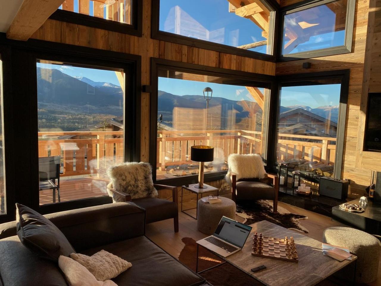 Chalet Aguila - Jacuzzi Et Sauna Panoramique - Construit En 2023 Bolquere Екстер'єр фото