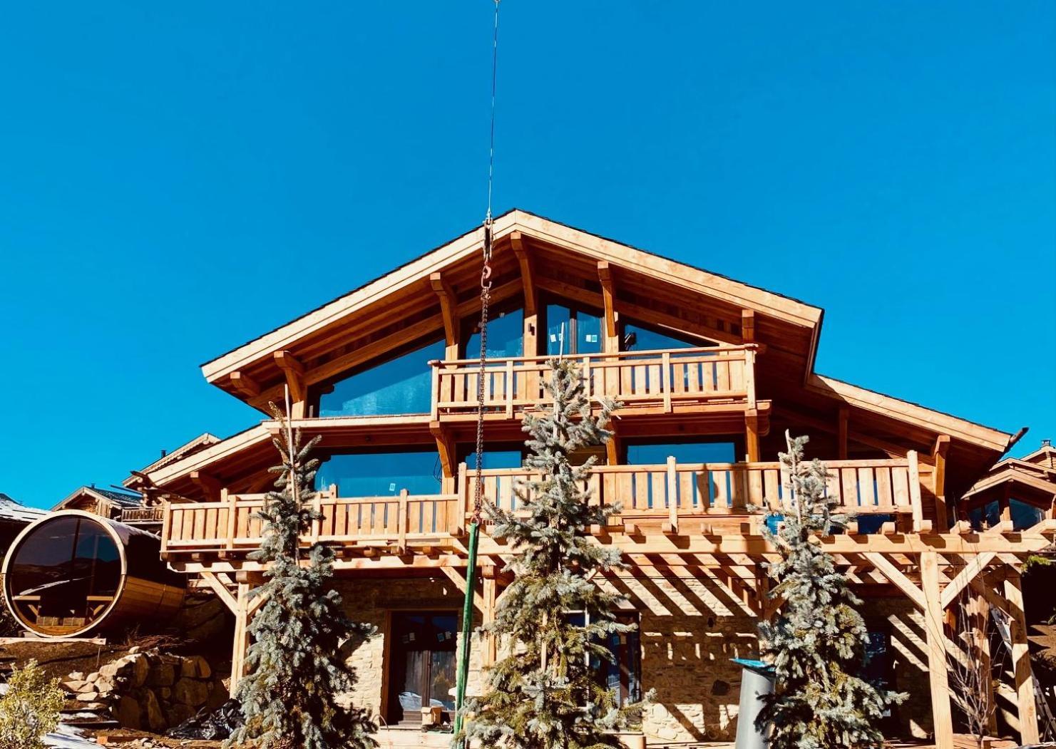 Chalet Aguila - Jacuzzi Et Sauna Panoramique - Construit En 2023 Bolquere Екстер'єр фото