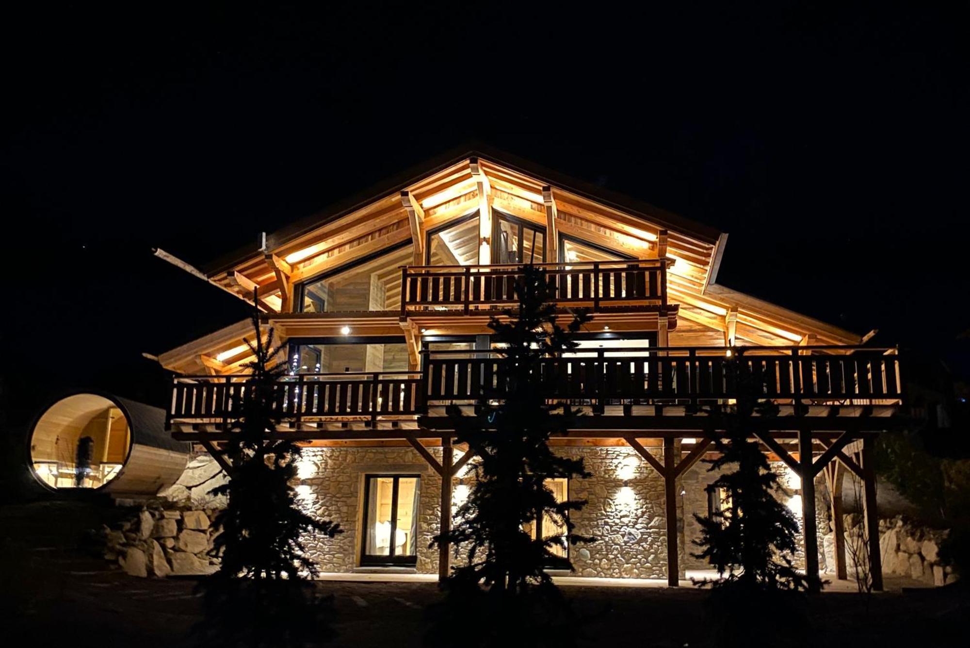 Chalet Aguila - Jacuzzi Et Sauna Panoramique - Construit En 2023 Bolquere Екстер'єр фото